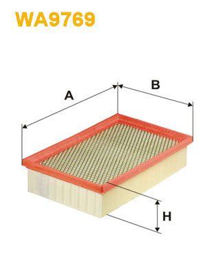 Wix Air Filter WA9769 - tradevehicleparts.co.uk