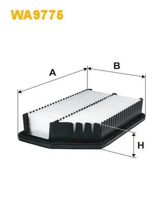 Wix Air Filter WA9775 - tradevehicleparts.co.uk