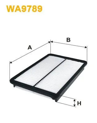 Wix Air Filter WA9789 - tradevehicleparts.co.uk