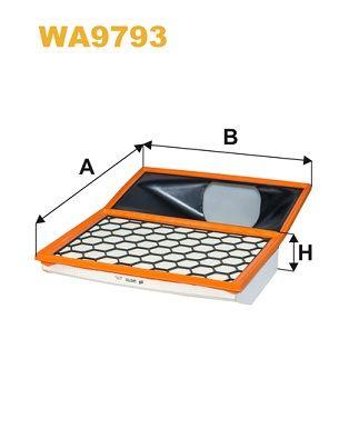 Wix Air Filter WA9793 - tradevehicleparts.co.uk