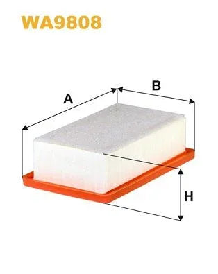 Wix Air Filter WA9808 - tradevehicleparts.co.uk