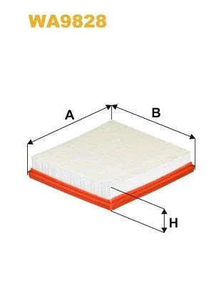 Wix Air Filter WA9828 - tradevehicleparts.co.uk