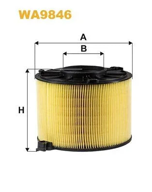 Wix Air Filter WA9846 - tradevehicleparts.co.uk