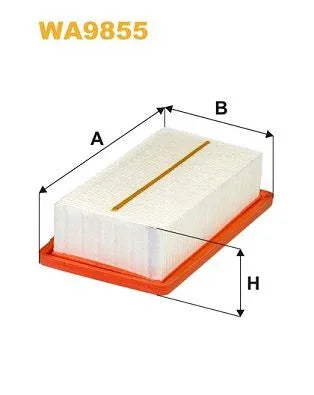Wix Air Filter WA9855 - tradevehicleparts.co.uk