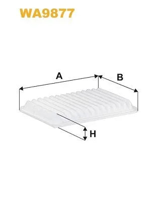 Wix Air Filter WA9877 - tradevehicleparts.co.uk