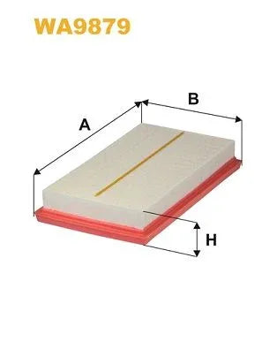 Wix Air Filter WA9879 - tradevehicleparts.co.uk