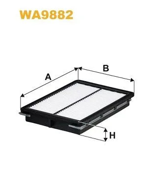 Wix Air Filter WA9882 - tradevehicleparts.co.uk
