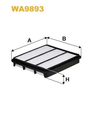 Wix Air Filter WA9893 - tradevehicleparts.co.uk