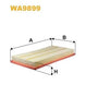 WIX Air Filter WA9899 thumbnail