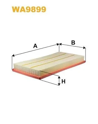 Wix Air Filter WA9899 - tradevehicleparts.co.uk