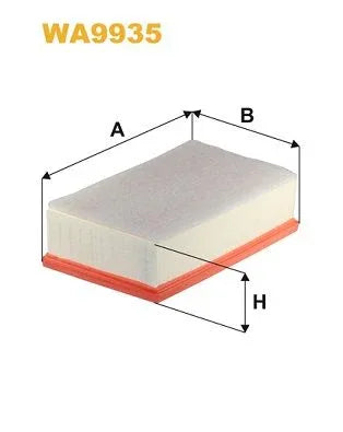 Wix Air Filter WA9935 - tradevehicleparts.co.uk