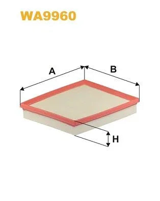 Wix Air Filter WA9960 - tradevehicleparts.co.uk