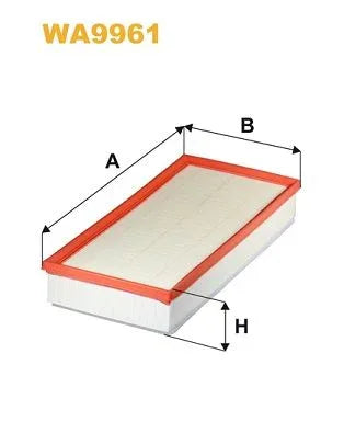 Wix Air Filter WA9961 - tradevehicleparts.co.uk