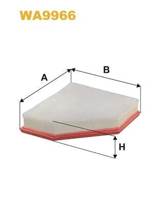 Wix Air Filter WA9966 - tradevehicleparts.co.uk