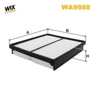 Wix Air Filter WA9988 - tradevehicleparts.co.uk