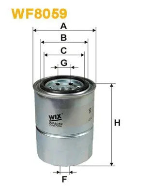 WIX Fuel Filter WF8059 - image 2