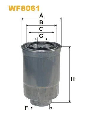 WIX Fuel Filter WF8061 - image 2