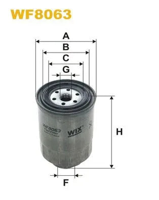 WIX Fuel Filter WF8063 - image 2