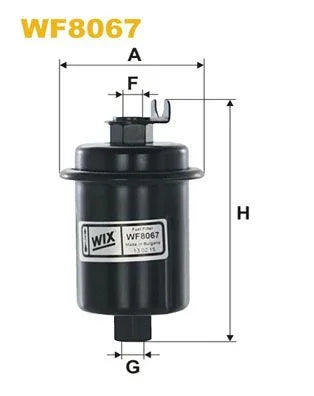 WIX Fuel Filter WF8067 - image 2
