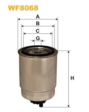 WIX Fuel Filter WF8068 - image 2