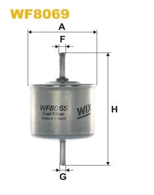 WIX Fuel Filter WF8069 - image 2