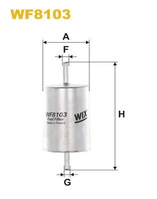 WIX Fuel Filter WF8103 - image 2