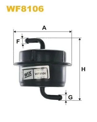 WIX Fuel Filter WF8106 - image 2