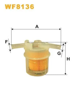 WIX Fuel Filter WF8136 - image 2