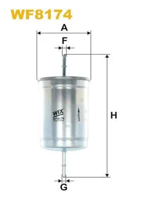 WIX Fuel Filter WF8174 - image 2