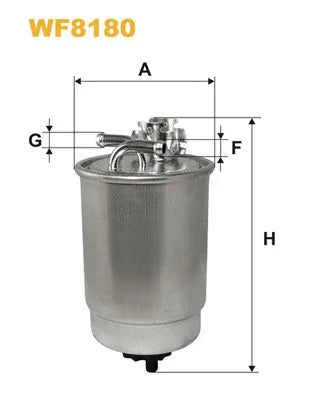 WIX Fuel Filter WF8180 - image 2