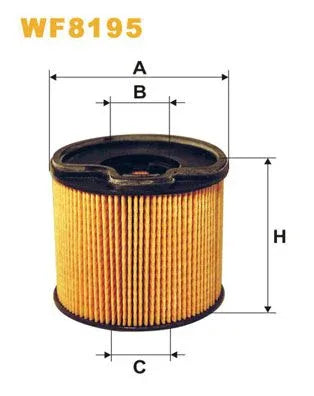 WIX Fuel Filter WF8195 - image 2