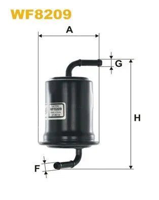 WIX Fuel Filter WF8209 - image 2