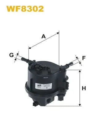 WIX Fuel Filter WF8302 - image 2