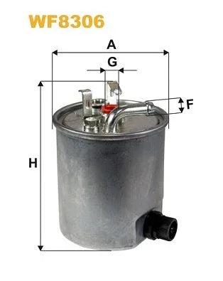 WIX Fuel Filter WF8306 - image 2