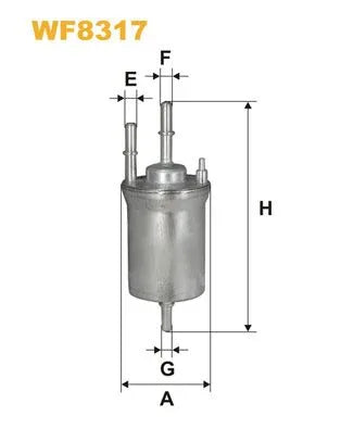 WIX Fuel Filter WF8317 - image 2