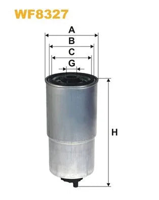 WIX Fuel Filter WF8327 - image 2