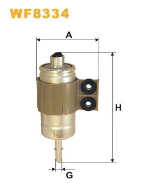 WIX Fuel Filter WF8334 - image 2