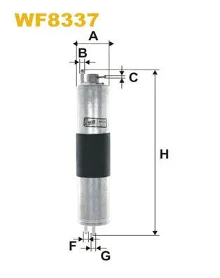 WIX Fuel Filter WF8337 - image 2