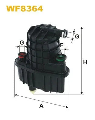 WIX Fuel Filter WF8364 - image 2