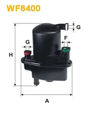 WIX Fuel Filter WF8400 - image 2