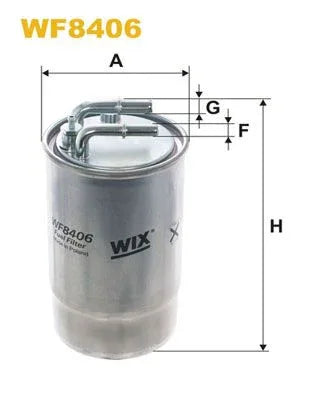 WIX Fuel Filter WF8406 - image 2