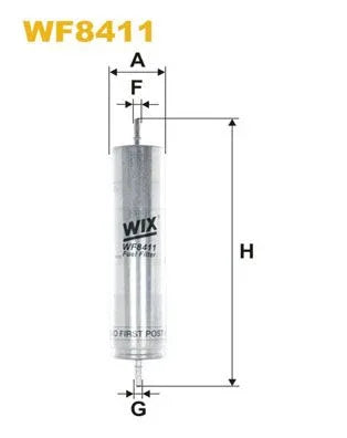 WIX Fuel Filter WF8411 - image 2