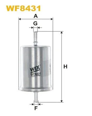 WIX Fuel Filter WF8431 - image 2
