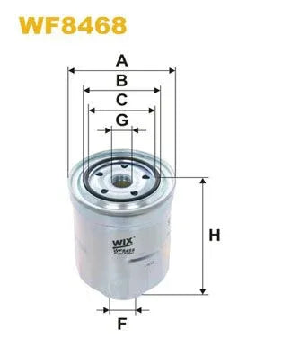 WIX Fuel Filter WF8468 - image 2