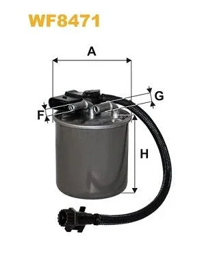 WIX Fuel Filter WF8471 - image 2