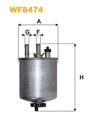 WIX Fuel Filter WF8474 - image 2