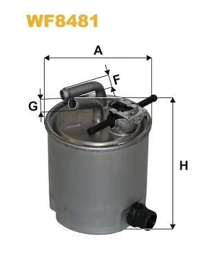WIX Fuel Filter WF8481 - image 2
