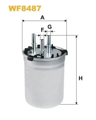 WIX Fuel Filter WF8487 - image 2