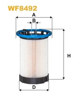 WIX Fuel Filter WF8492 - image 2