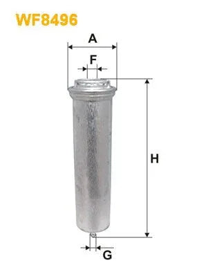 WIX Fuel Filter WF8496 - image 2